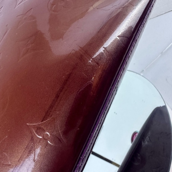 LOUIS VITTON Vernis Bellevue PM Amarante Tote Bag - Picture 11 of 14